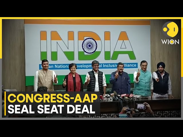 India General Elections 2024: Opposition I.N.D.I.A bloc announces seat deal in Delhi, Gujarat | WION