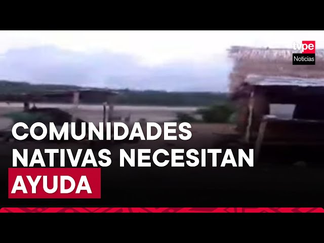 48 comunidades nativas amanecen inundadas por crecida del río en Ucayali