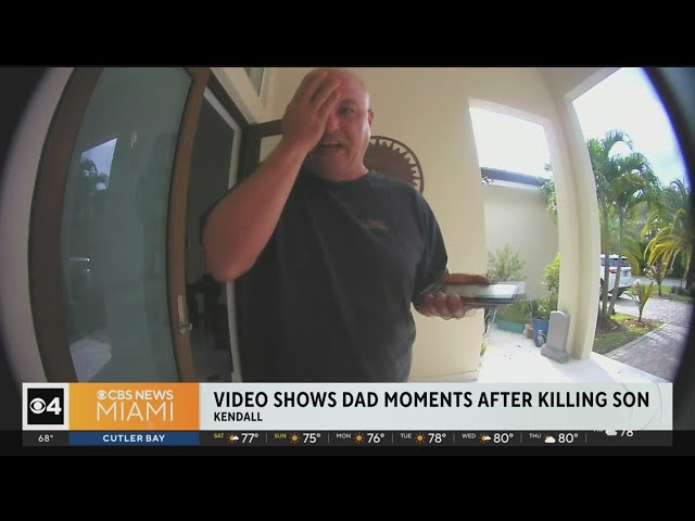 Video shows dad moments after killing son in Southwest Miami-Dade