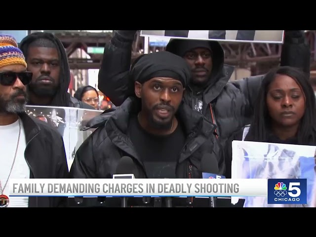 Family of man shot to death in downtown Chicago high-rise demanding justice