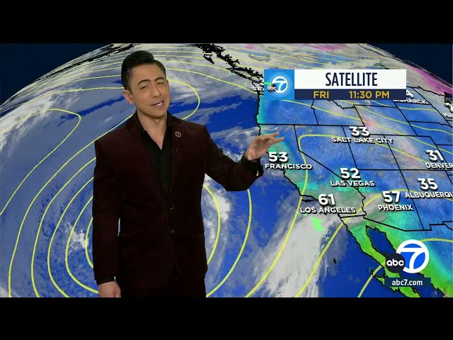 Clear, mild weekend ahead in SoCal but more rain will start off the week