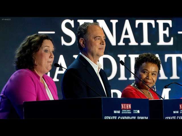 Schiff leads in California Senate race, poll shows