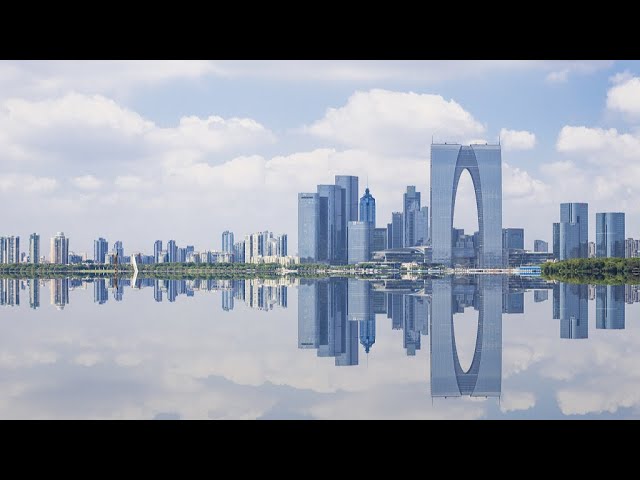 Live: Panoramic view of Suzhou City, China's vibrant economic hub