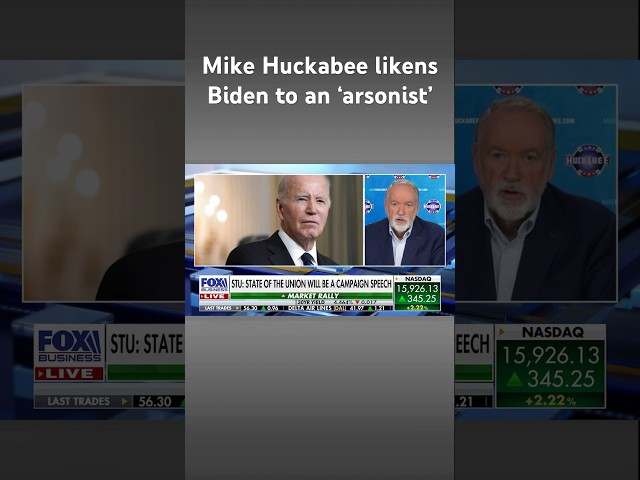 Biden’s been working on 'tearing this country down for three years': Huckabee #shorts