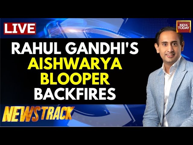 Rahul Kanwal LIVE: Rahul Gandhi's Comment On Aishwarya Rai Gets Backlash | Rahul Gandhi LIVE Ne