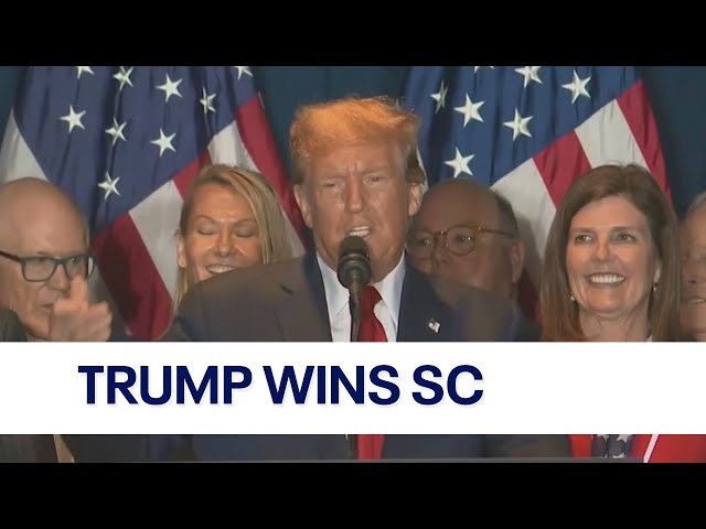 Trump wins South Carolina GOP Primary