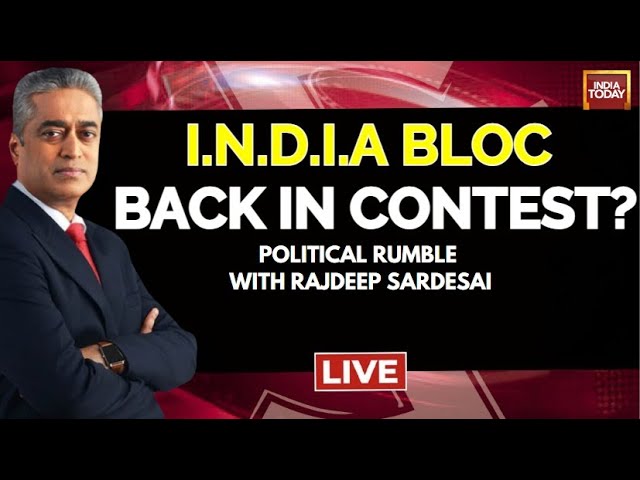 Rajdeep Sardesai LIVE: Can Samajwadi Party-Congress Alliance Take on Modi-Led BJP In UP? | I.N.D.I.A