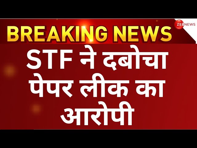 UP STF arrest accused in UP Police Exam LIVE: पुलिस परीक्षा में पहला आरोपी गिरफ्तार | Breaking Yogi