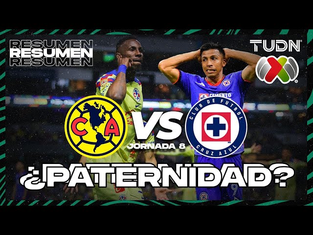 Resumen y gol | América vs Cruz Azul | CL2024 - Liga Mx J8 | TUDN