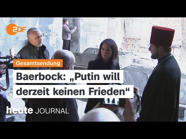 heute journal 24.02.2024 Zwei Jahre Krieg in der Ukraine: "Putin will derzeit keinen Frieden&qu