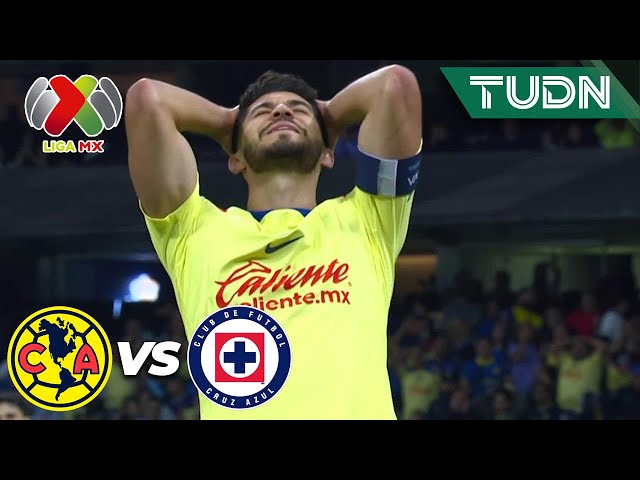 ¡SE LA PIERDE EL GOLEADOR! Henry perdona | América 1-0 Cruz Azul | CL2024 - Liga Mx J8 | TUDN