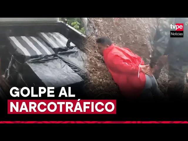 Ayacucho: PNP desarticula banda de narcotraficantes e incauta droga valorizada en $2 millones