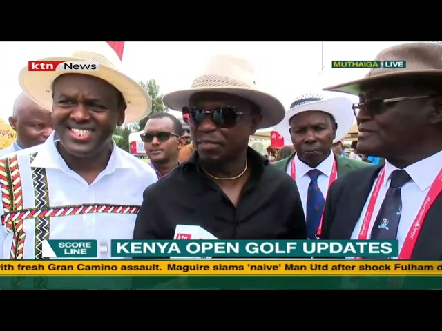 ⁣CS Ababu Namwamba terms the Magical golf Kenya Open as wonderful | Scoreline