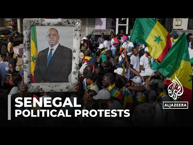 Senegal demonstrations: Rival protests as president calls for 'dialogue'