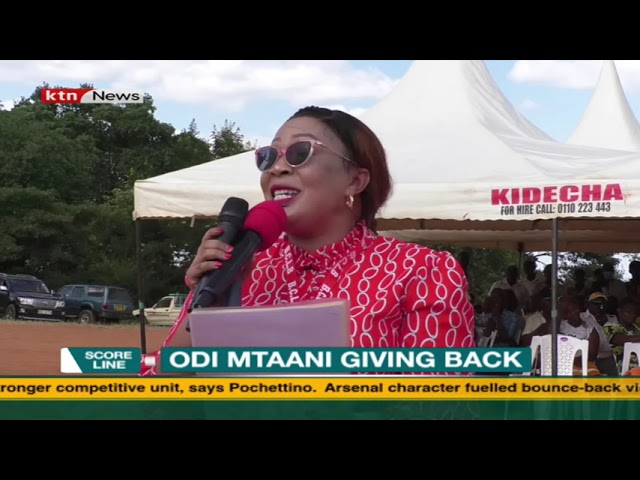 ⁣Odi Mtaani and Odibet gives back to the community in Makueni |Scoreline