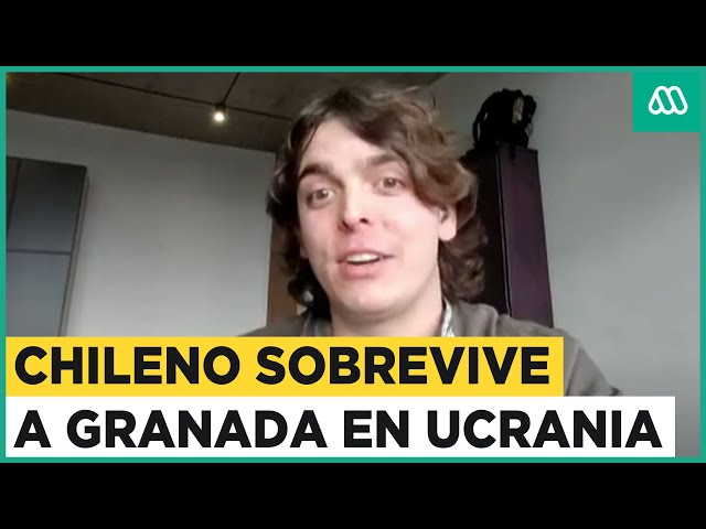 Chileno sobrevivió a granada: Combate por ejército de Ucrania