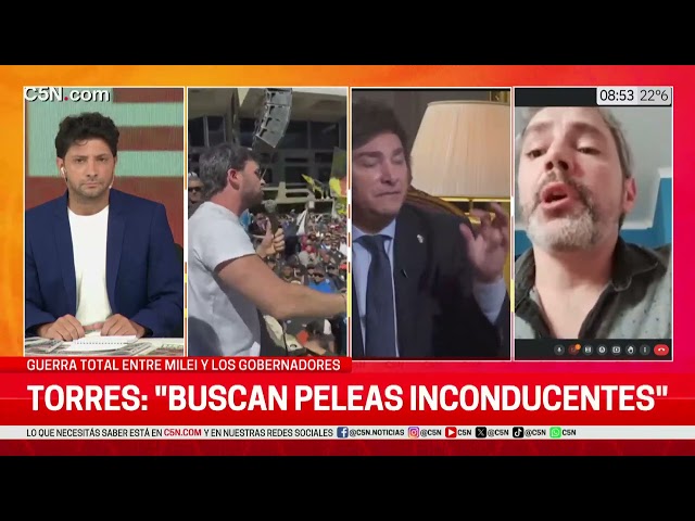 ENTREVISTA a JUAN DIEZ, ANALISTA POLÍTICO, sobre la GUERRA entre MILEI y los GOBERNADORES