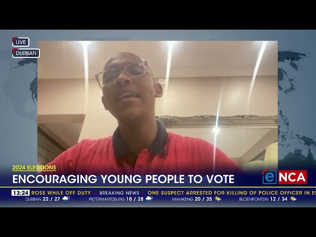 Encouraging young people to vote