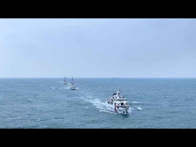 China's Fujian coast guard conducts patrols in Xiamen-Kinmen waters