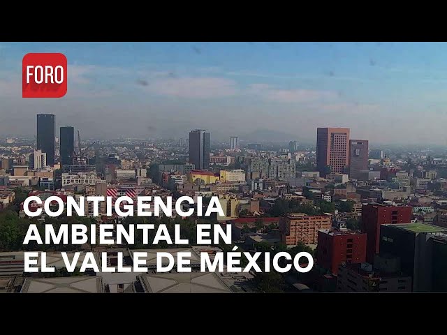 Contingencia Ambiental por Ozono en la Zona Metropolitana del Valle de México, se mantiene la fase 1