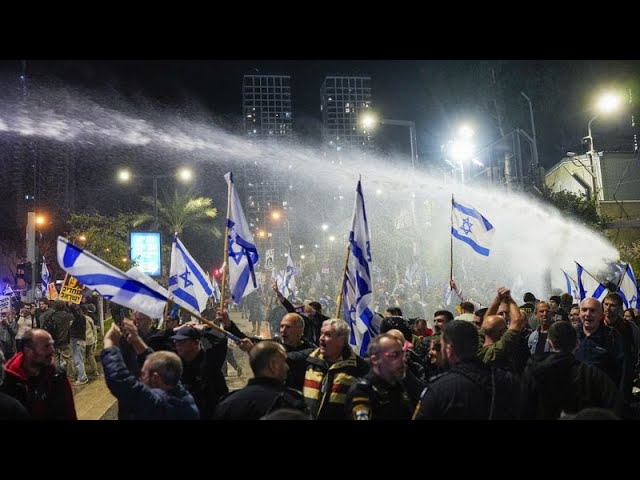 Ausschreitungen bei Friedensdemonstration in Tel Aviv