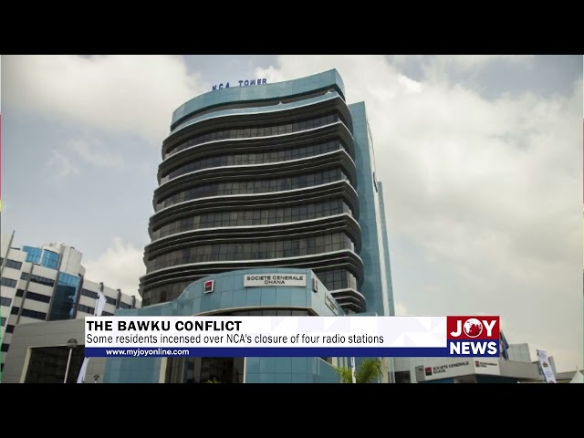 The Bawku Conflict: Some residents incensed over NCA's closure of four radio stations. #JoyNews