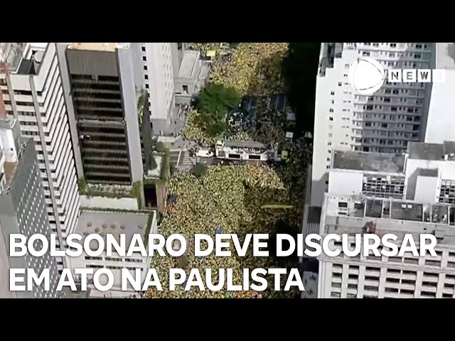 Ex-presidente Bolsonaro deve discursar em ato na Avenida Paulista