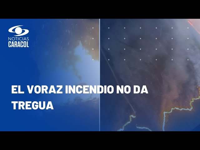 Emergencia en Vichada por incendio que ha consumido miles de hectáreas