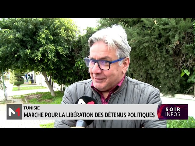 Tunisie: Marche pour la libération des détenus politiques