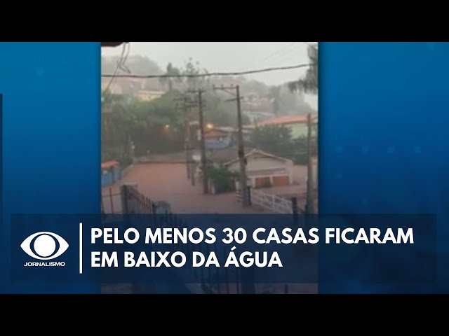 Prefeitura de Paraibuna decreta estado de emergência após chuva