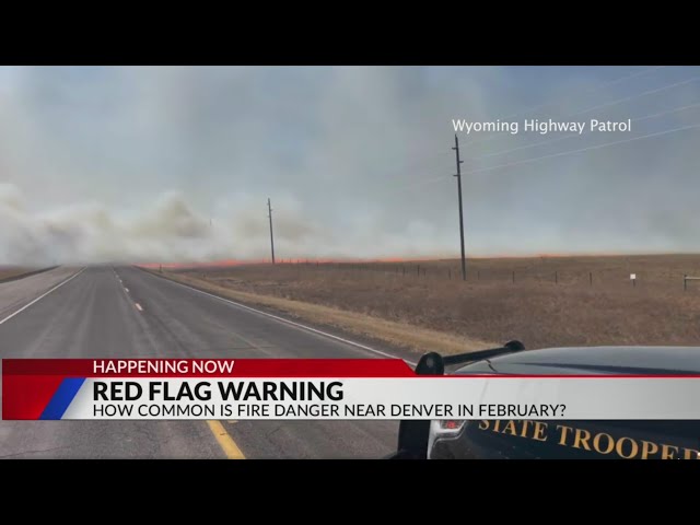 Red flag warnings in effect for parts of Colorado