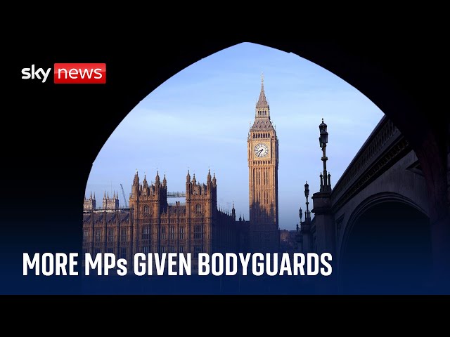 Backbench MPs given bodyguards amid rising threats around Israel-Hamas war