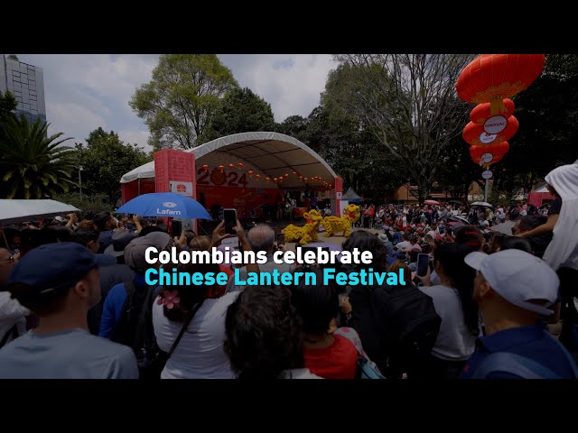 Colombians celebrate Chinese Lantern Festival