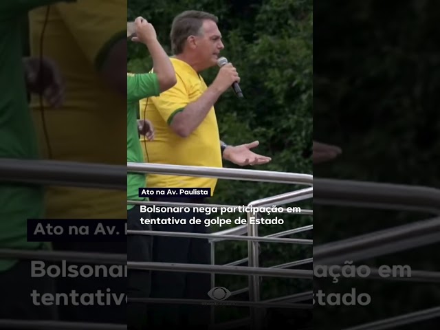 Bolsonaro nega participação em tentativa de golpe de Estado