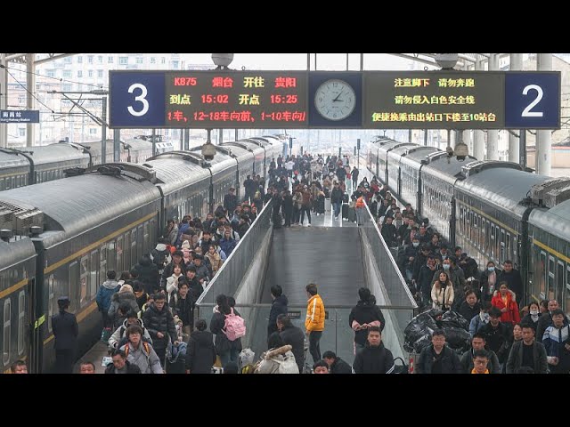 Chine : 170 millions de déplacements samedi