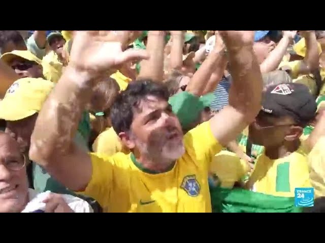 Au Brésil, des milliers de partisans de Jair Bolsonaro dans la rue • FRANCE 24