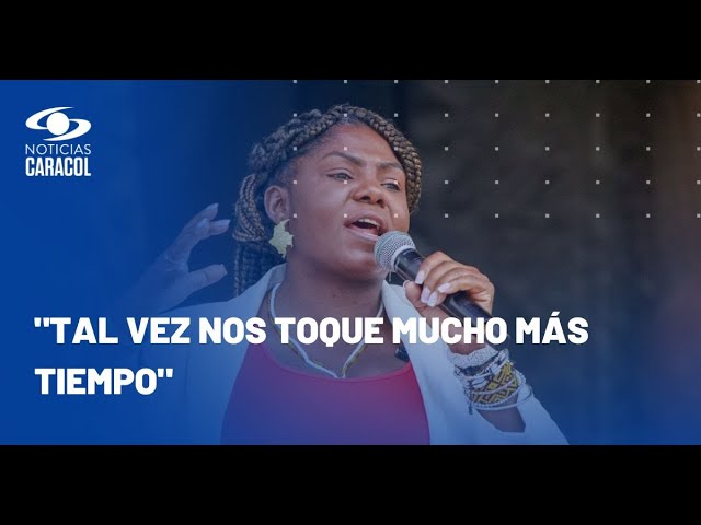 Francia Márquez aseguró que el cambio que busca el gobierno Petro “no se logra solo en 4 años”