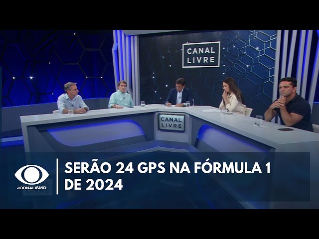 Calendário da Fórmula 1 terá 24 corridas em 2024 | Canal Livre