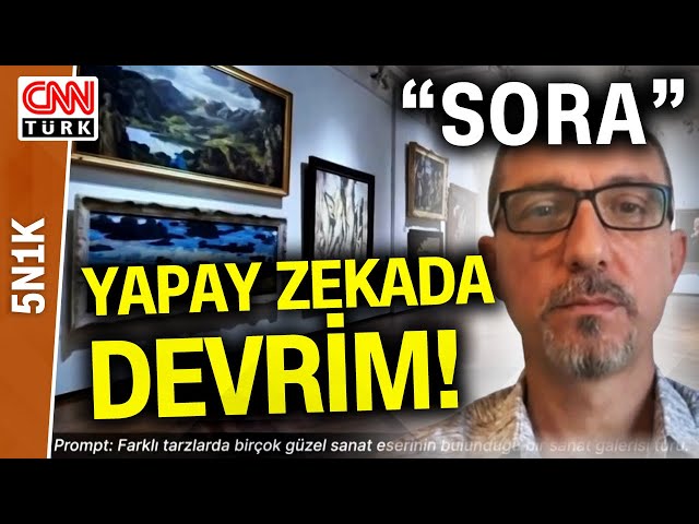 Metni Videoya Dönüştüren Yapay Zeka Teknolojisi SORA Nasıl Kullanılıyor? Tolga Seçilmiş Anlattı