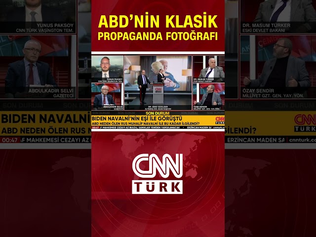 Biden, Navalni'nin Eşi İle Görüştü! Şendir: "Çok Klasik Bir Amerikan Propaganda Fotoğrafı&