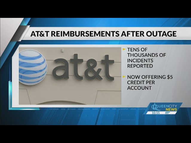 AT&T offers reimbursements after outage