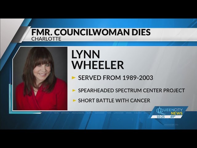 Former Charlotte City Council Member Lynn Wheeler passes away