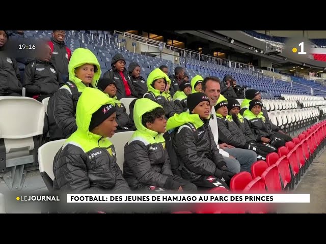 Football : des jeunes de Hamjago au Parc des Princes