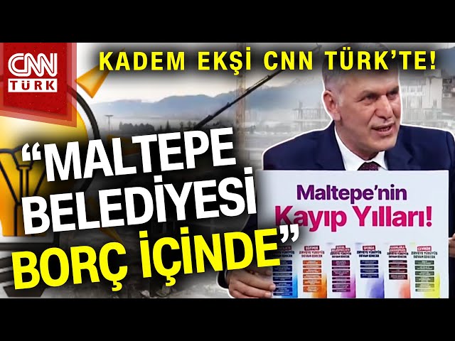 AK Parti Maltepe Adayı Kadem Ekşi CNN Türk'te! Ekşi: "İlk İşimiz Kentsel Dönüşüm Olacak&qu