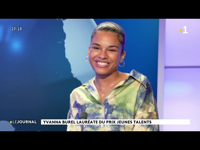 Yvanna Burel lauréate du prix jeunes talents du concours voix des Outre-mer 2024