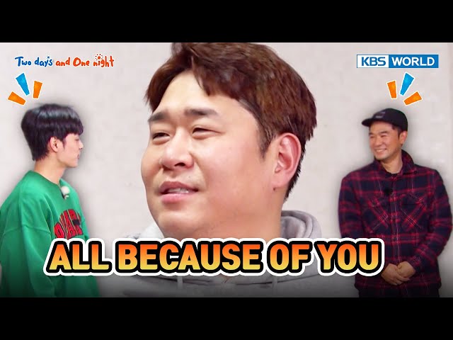 ALL BECAUSE OF YOU [Two Days and One Night 4 Ep213-3] | KBS WORLD TV 240225