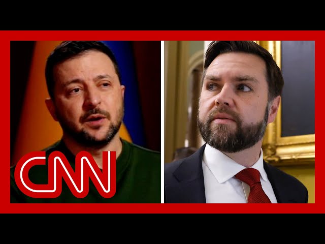 See what Zelensky had to say about Sen. J.D. Vance