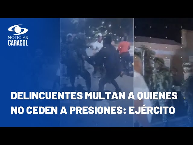 Asonada en Caloto deja 15 militares heridos: disidencias serían responsables