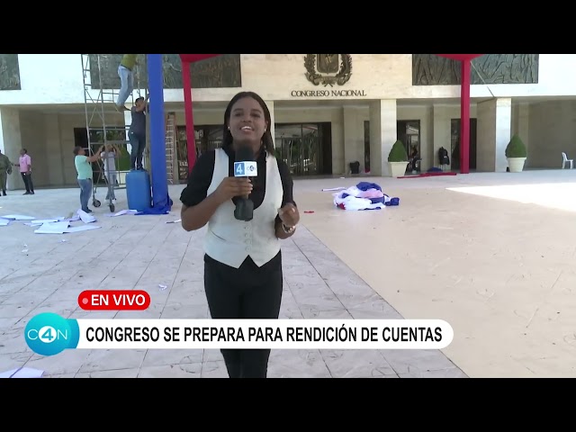 Continúan este sábado los preparativos en el Congreso Nacional