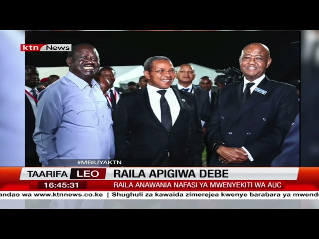 ⁣Raila Odinga aanza kampeni zake za AU huku viongozi wakitoa hisia mseto